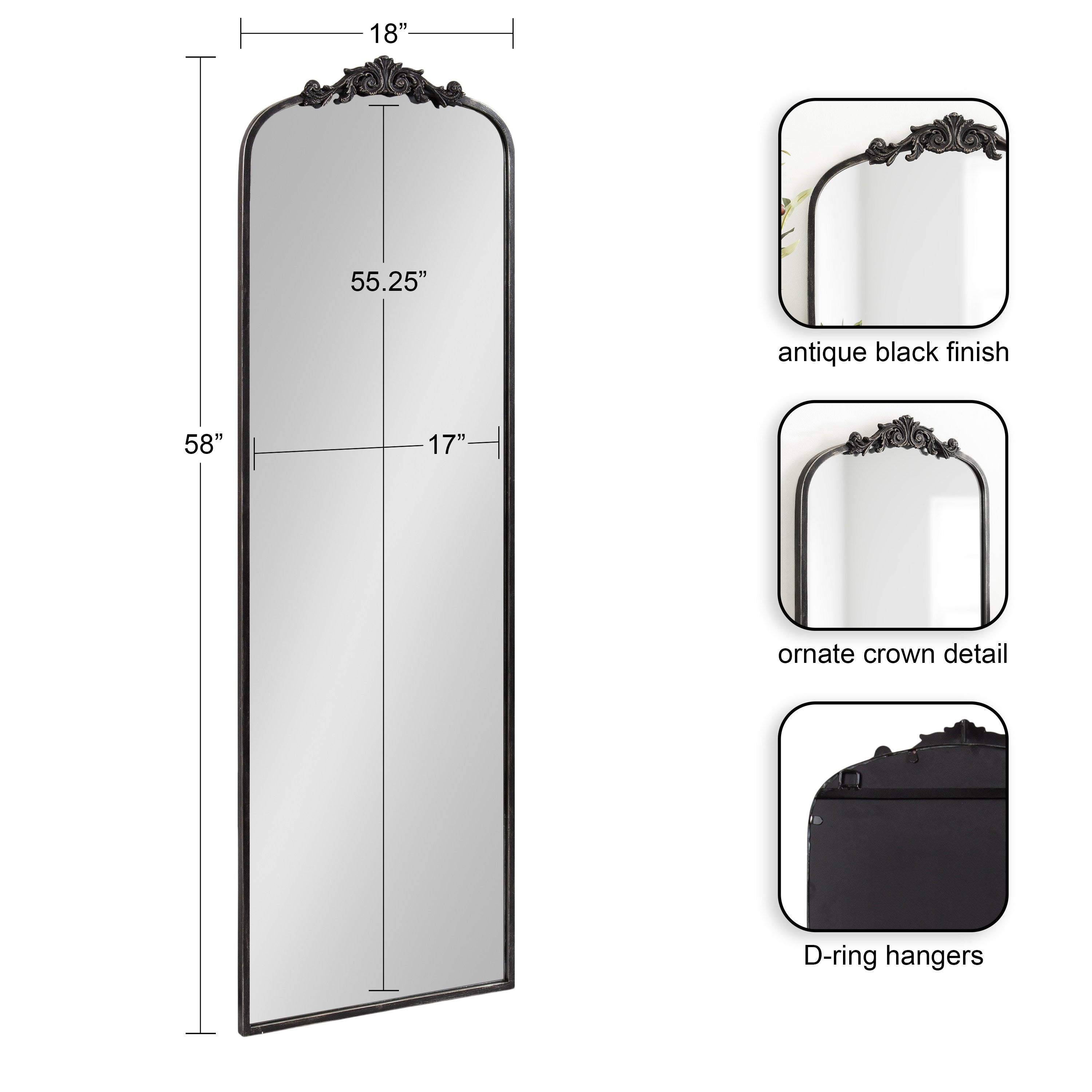 Arendahl Traditional Arch Mirror